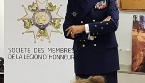 le VAE Giraud lors de son exposé à la Maison des Associations de Neuilly Sur Seine